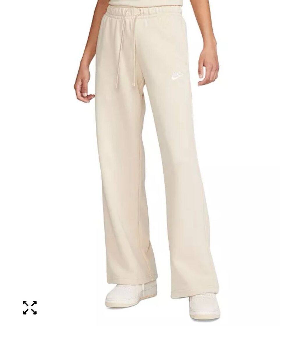 Nike Sportswear Club Fleece Pants Wide Leg Sweatpants Womens 2X NWT